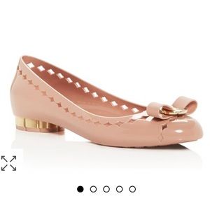 Women's Jelly Vara Bow Cutout Flats